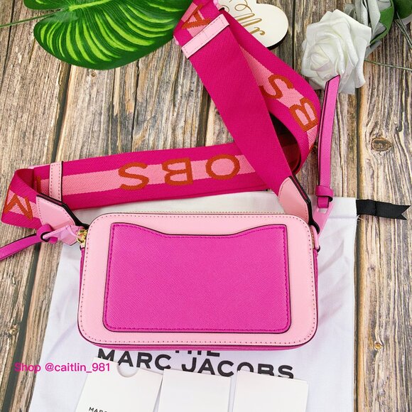 Marc Jacobs The Mixed Media Snapshot Crossbody Bag - Picture 7 of 9